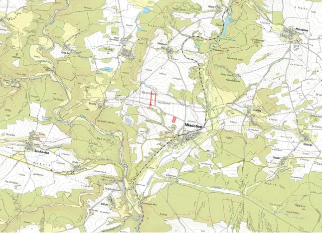 Prodej pole, Mladotice, 12485 m2