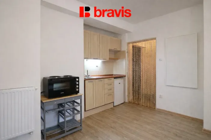 Pronájem bytu 1+kk, Brno - Židenice, Podpísečná, 25 m2