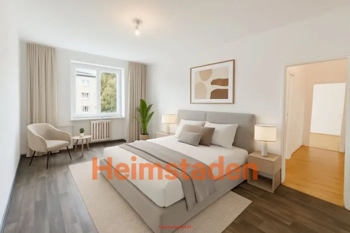 Pronájem bytu 2+1, Karviná - Mizerov, Žižkova, 49 m2