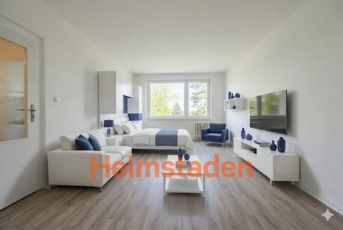 Pronájem bytu 1+1, Karviná - Hranice, Rudé armády, 38 m2