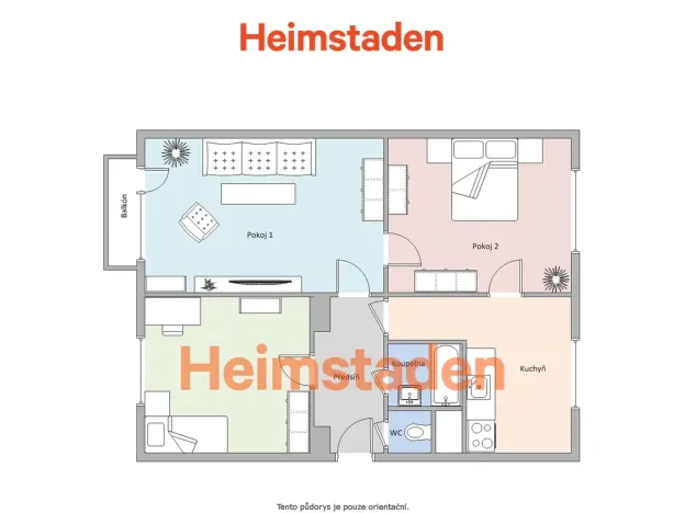 Pronájem bytu 3+1, Havířov - Město, Erbenova, 70 m2