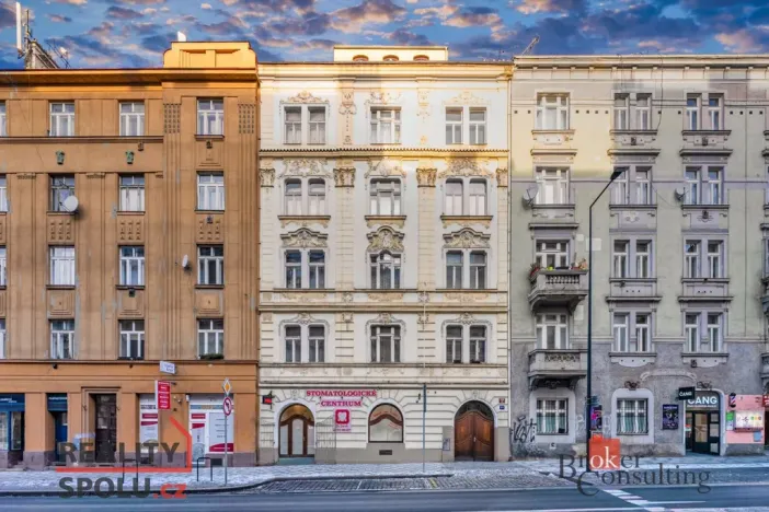 Prodej bytu 2+kk, Praha - Žižkov, Hartigova, 55 m2