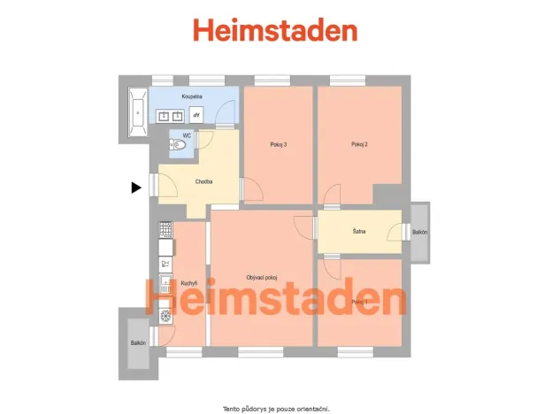 Pronájem bytu 4+1, Ostrava - Moravská Ostrava, Gregorova, 99 m2