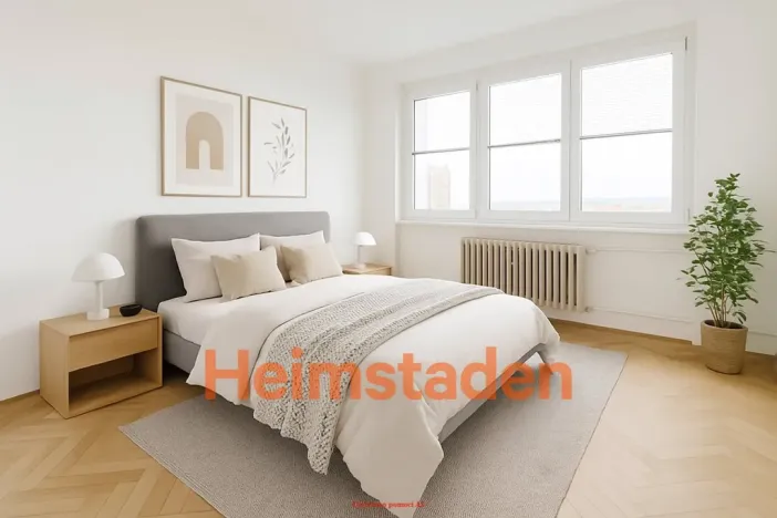 Pronájem bytu 2+1, Ostrava - Výškovice, Srbská, 55 m2