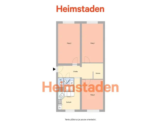 Pronájem bytu 3+1, Ostrava - Hrabůvka, Cholevova, 78 m2