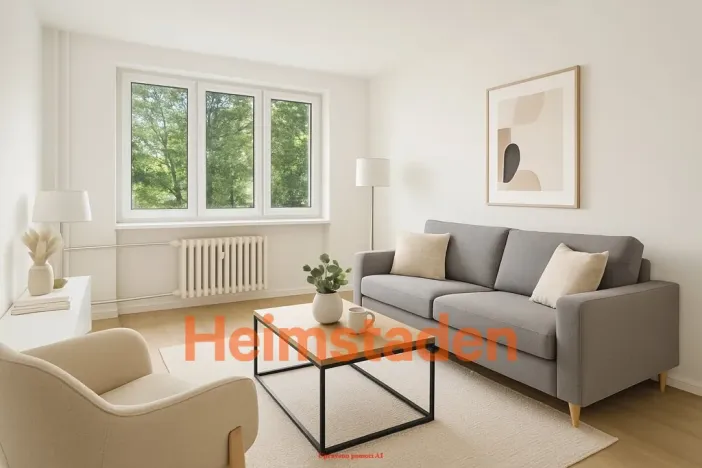 Pronájem bytu 2+1, Ostrava - Moravská Ostrava, náměstí Jiřího Myrona, 56 m2