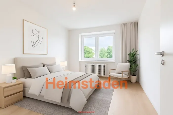 Pronájem bytu 2+1, Ostrava - Poruba, Nezvalovo náměstí, 59 m2