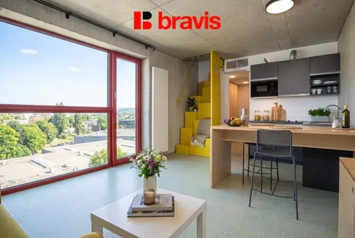 Pronájem bytu 2+kk, Brno - Trnitá, Dornych, 51 m2