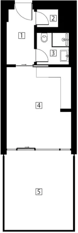 Prodej bytu 1+kk, Lipno nad Vltavou, 45 m2