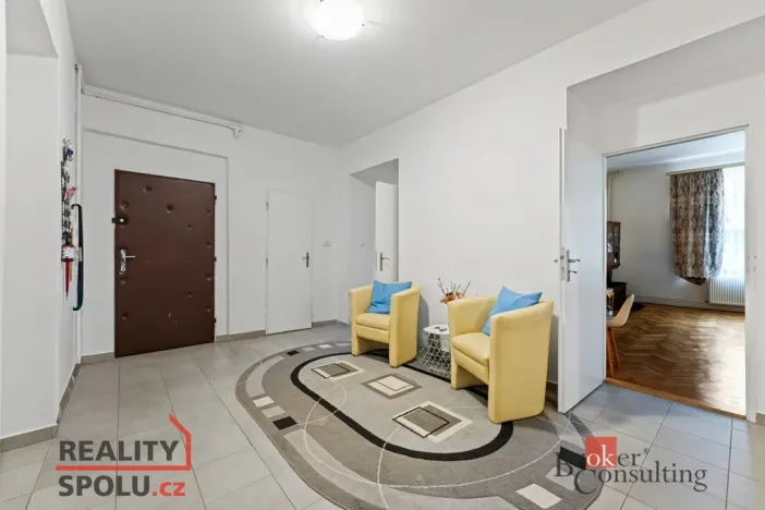 Prodej bytu 3+1, Praha - Žižkov, Hartigova, 103 m2