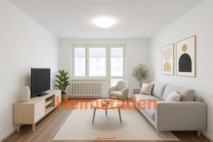 Pronájem bytu 2+1, Ostrava - Mariánské Hory, Štítného, 50 m2