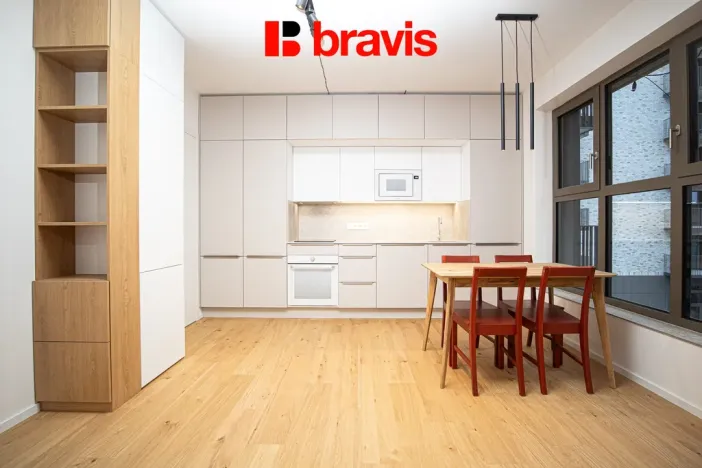 Pronájem bytu 2+kk, Brno - Zábrdovice, Bratislavská, 54 m2