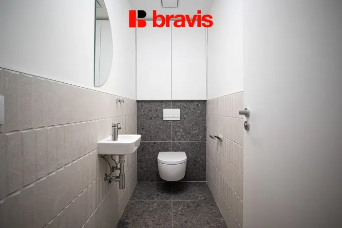 Pronájem bytu 2+kk, Brno - Zábrdovice, Bratislavská, 54 m2
