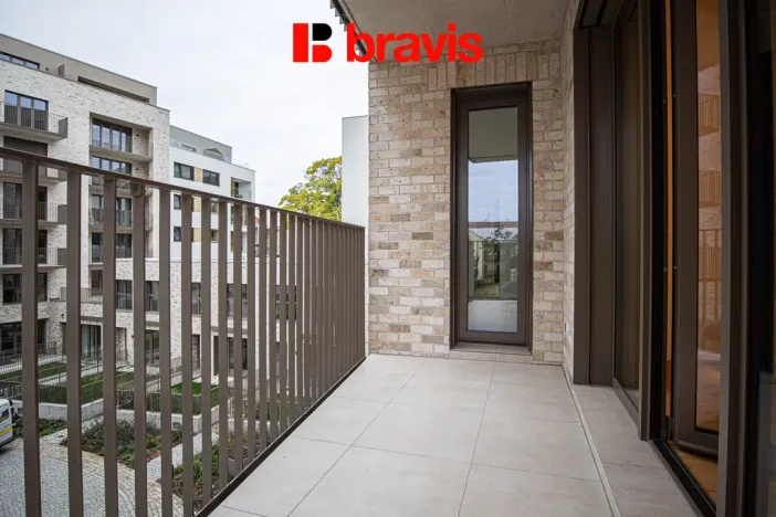 Pronájem bytu 2+kk, Brno - Zábrdovice, Bratislavská, 54 m2