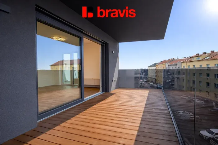 Pronájem bytu 3+kk, Brno - Komárov, Komárovská, 72 m2