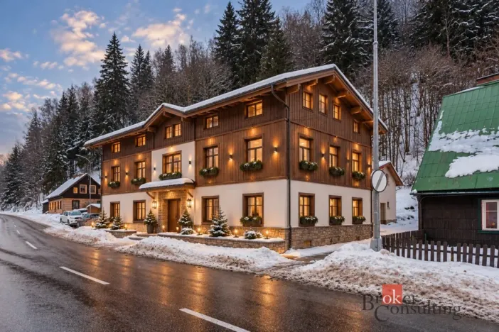 Prodej rodinného domu, Horní Maršov - Temný Důl, 400 m2