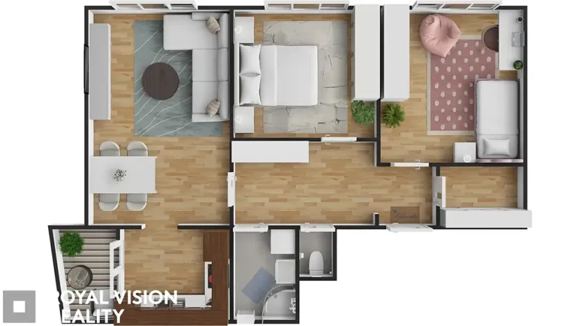 Prodej bytu 3+1, Brno, Potácelova, 65 m2