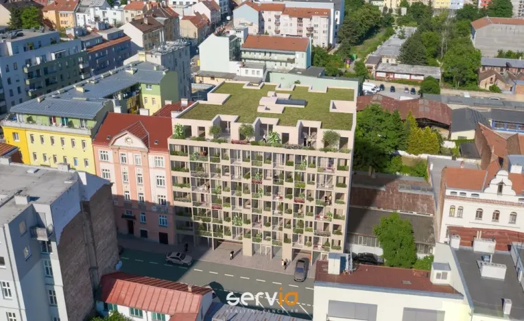 Prodej bytu 2+kk, Brno, Stará, 48 m2