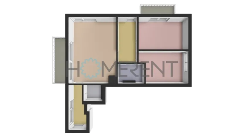 Pronájem bytu 3+kk, Praha, Formanská, 75 m2