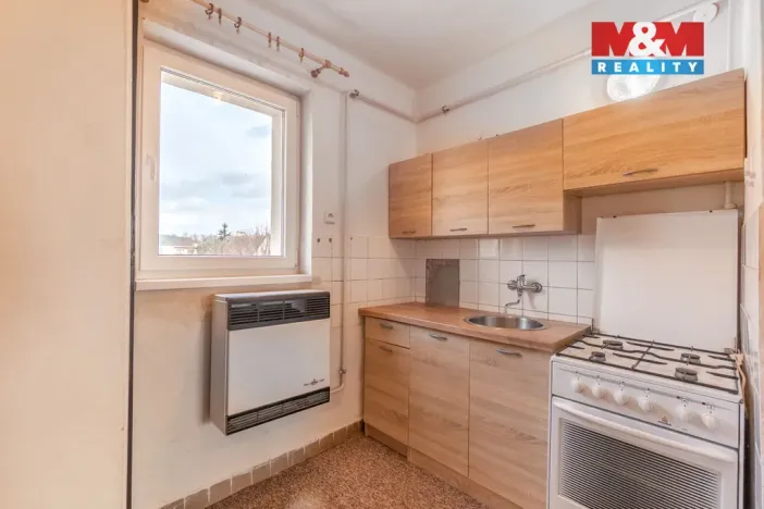 Prodej bytu 1+1, Liběšice, 37 m2