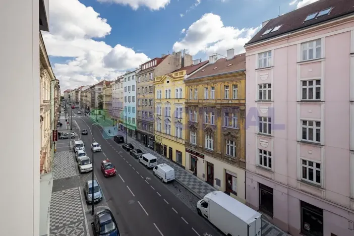 Pronájem bytu 2+kk, Praha - Žižkov, Hartigova, 45 m2