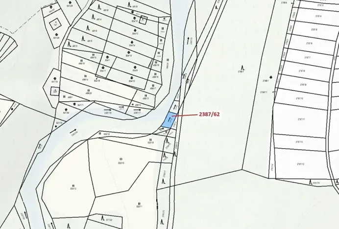 Dražba pozemku, Ivančice, 88 m2