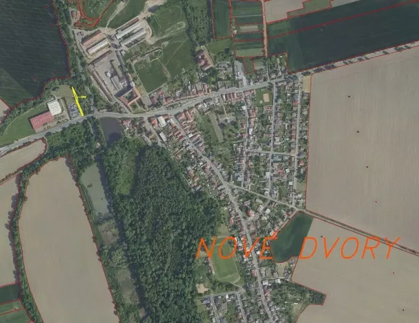Prodej pozemku, Nové Dvory, 347 m2