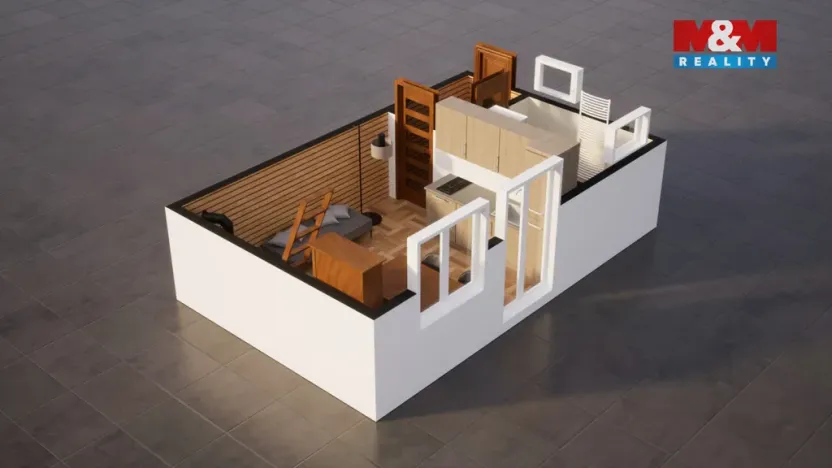 Prodej chaty, Vinařice, 40 m2