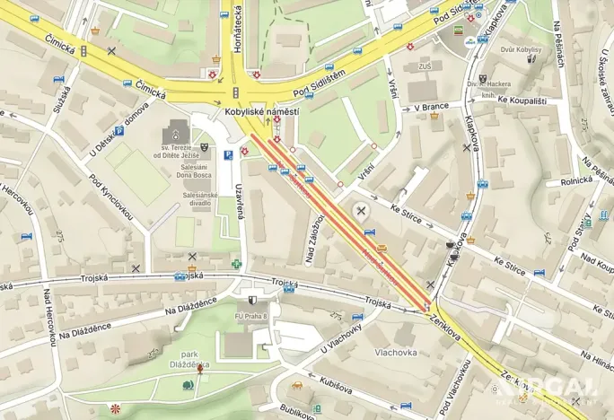 Pronájem komerční nemovitosti, Praha - Kobylisy, Nad Šutkou, 100 m2