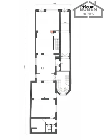Prodej vícegeneračního domu, Plzeň - Vnitřní Město, Sedláčkova, 1040 m2
