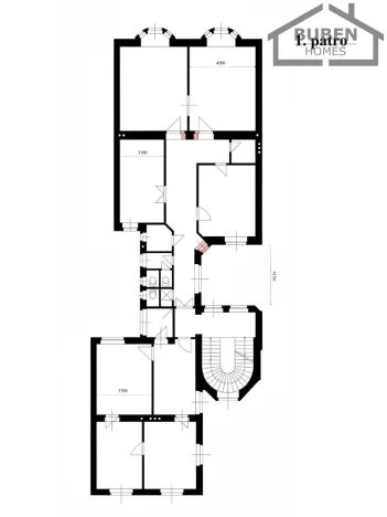 Prodej vícegeneračního domu, Plzeň - Vnitřní Město, Sedláčkova, 1040 m2