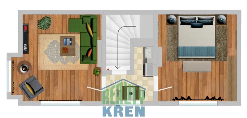 Prodej rodinného domu, Praha - Liboc, Pelikánova, 92 m2