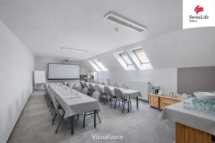 Prodej ubytování, Slaný, Masarykovo náměstí, 1742 m2