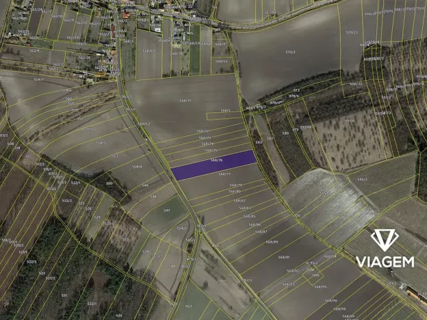 Prodej podílu pole, Vrbice, 2067 m2