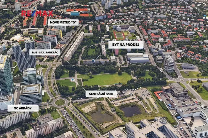 Prodej bytu 4+1, Praha - Podolí, Milevská, 90 m2