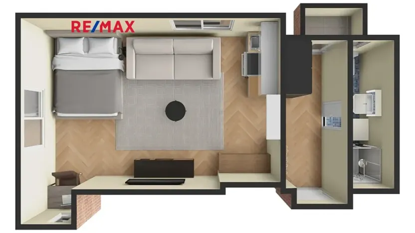 Prodej bytu 1+kk, Praha - Žižkov, Hartigova, 28 m2