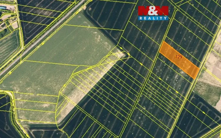 Prodej pole, Přerov, 2517 m2