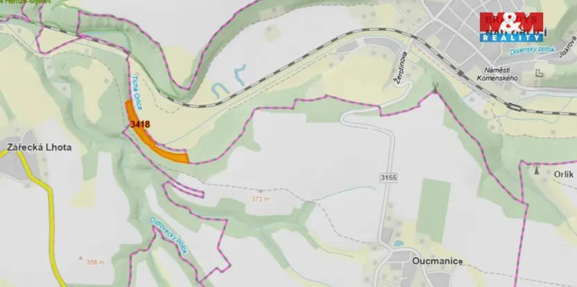 Prodej lesa, Oucmanice, 19661 m2