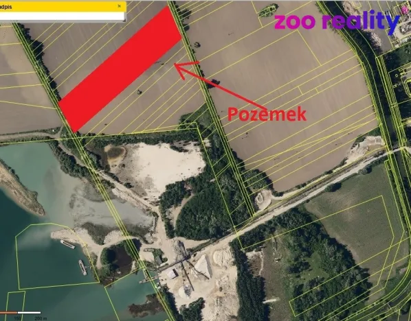 Prodej pole, Hulín, 15092 m2