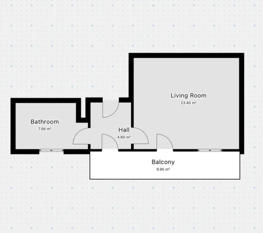 Pronájem bytu 1+kk, Praha - Michle, U plynárny, 37 m2