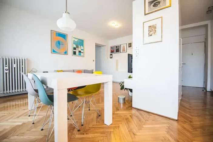 Pronájem bytu 3+kk, Praha - Holešovice, U Uranie, 62 m2