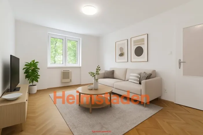 Pronájem bytu 1+1, Orlová - Poruba, Hornická, 33 m2