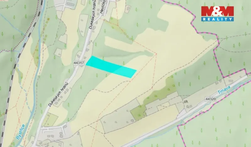 Prodej lesa, Hlubočky, 5070 m2