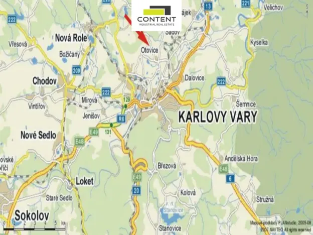 Pronájem skladu, Otovice, Mostecká, 6571 m2