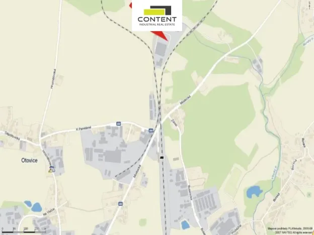 Pronájem skladu, Otovice, Mostecká, 6571 m2