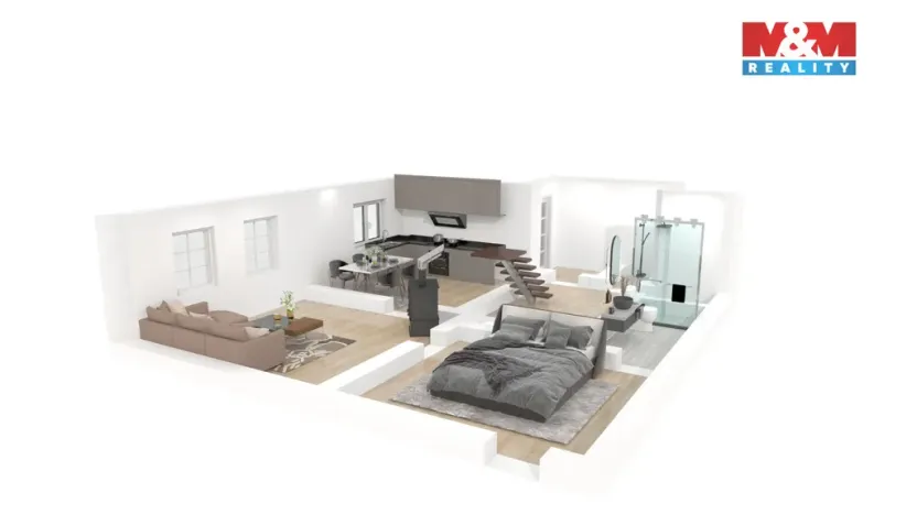 Prodej rodinného domu, Nýrsko, Mikoláše Alše, 115 m2