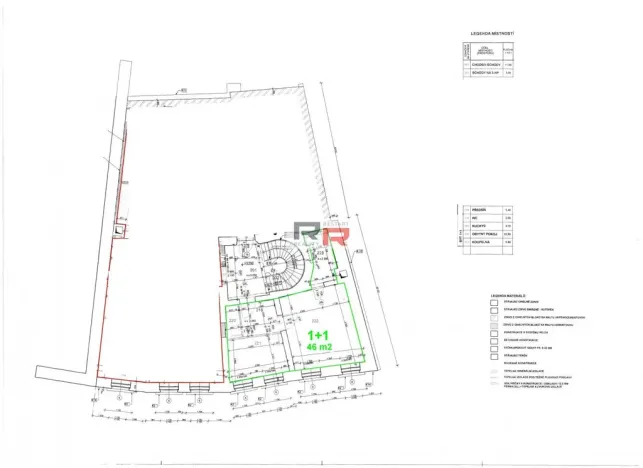 Pronájem bytu 1+1, Olomouc, Uhelná, 46 m2