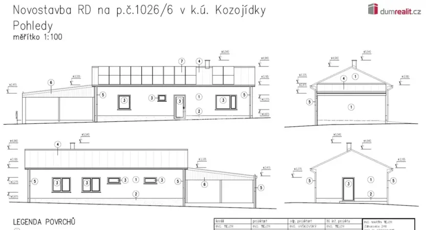Prodej rodinného domu, Kozojídky, 500 m2