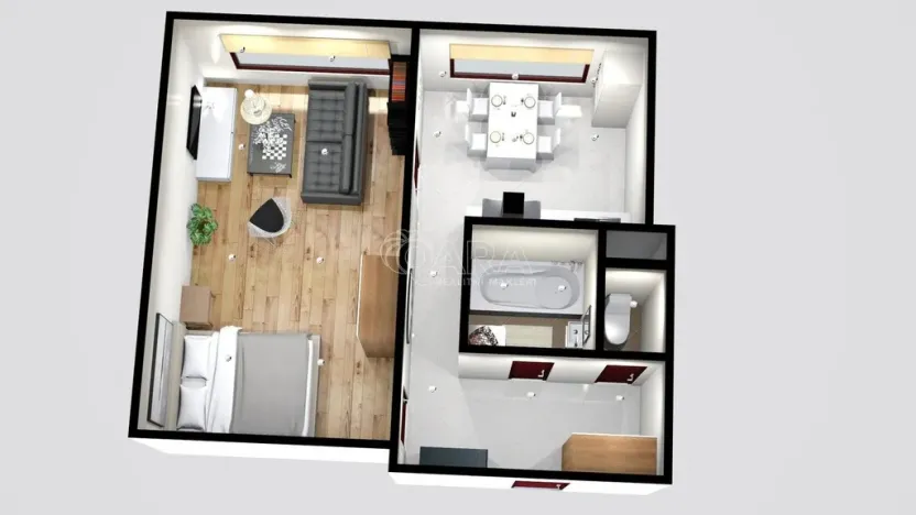 Pronájem bytu 1+1, Mladá Boleslav - Mladá Boleslav II, Jana Palacha, 41 m2