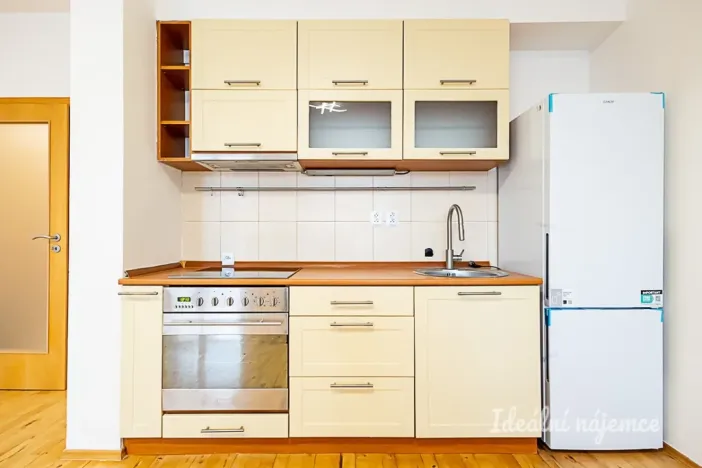 Pronájem bytu 1+kk, Praha - Žižkov, V zahrádkách, 38 m2